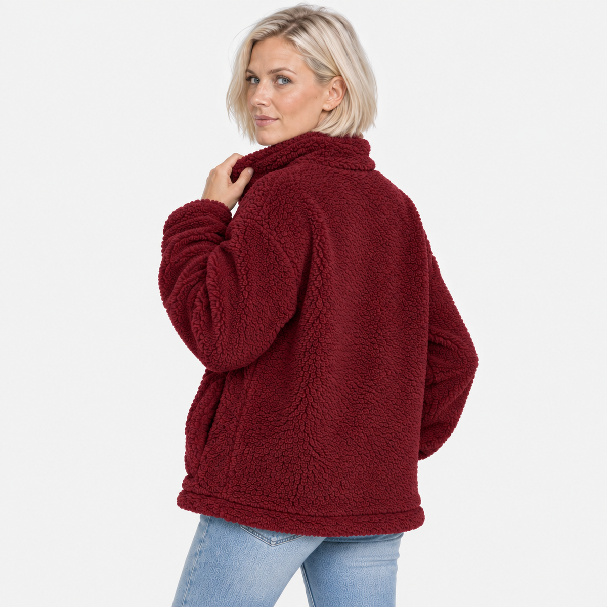 NAJAS | Women’s Fleece Lined Jacket Soft Cozy Fall Winter Coat