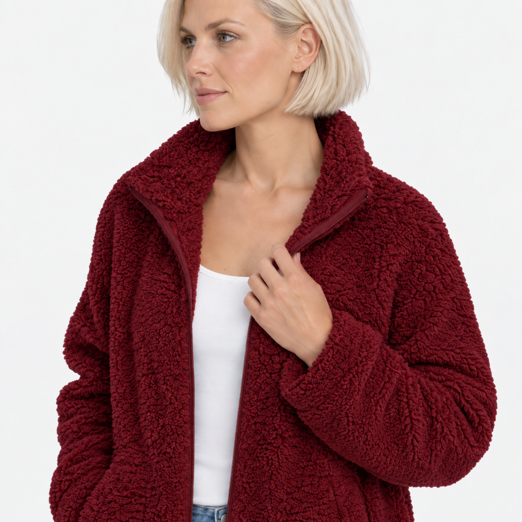 NAJAS | Women’s Fleece Lined Jacket Soft Cozy Fall Winter Coat