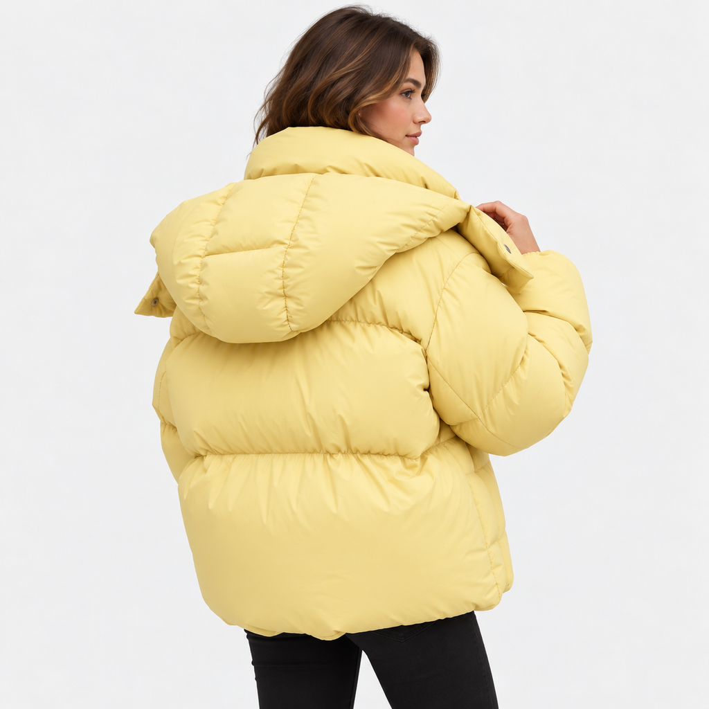 NAJAS | Women's Warm Hooded Puffer Jacket for Cold Weather