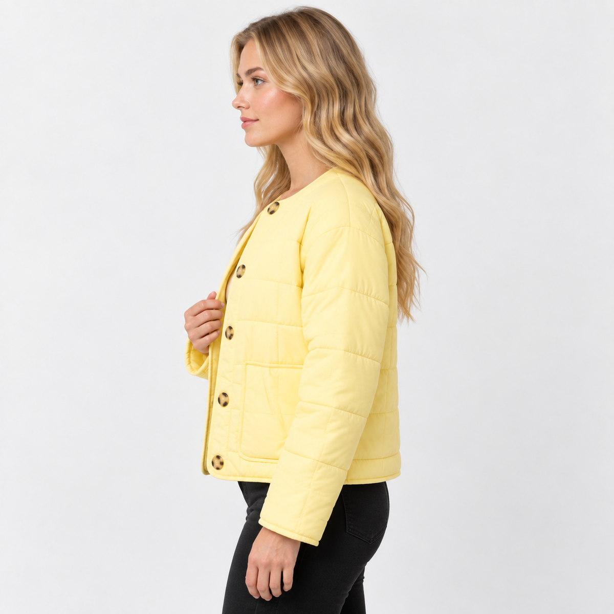 NAJAS | Women’s Warm Quilted Jacket Cotton Padded Fall Winter Coat