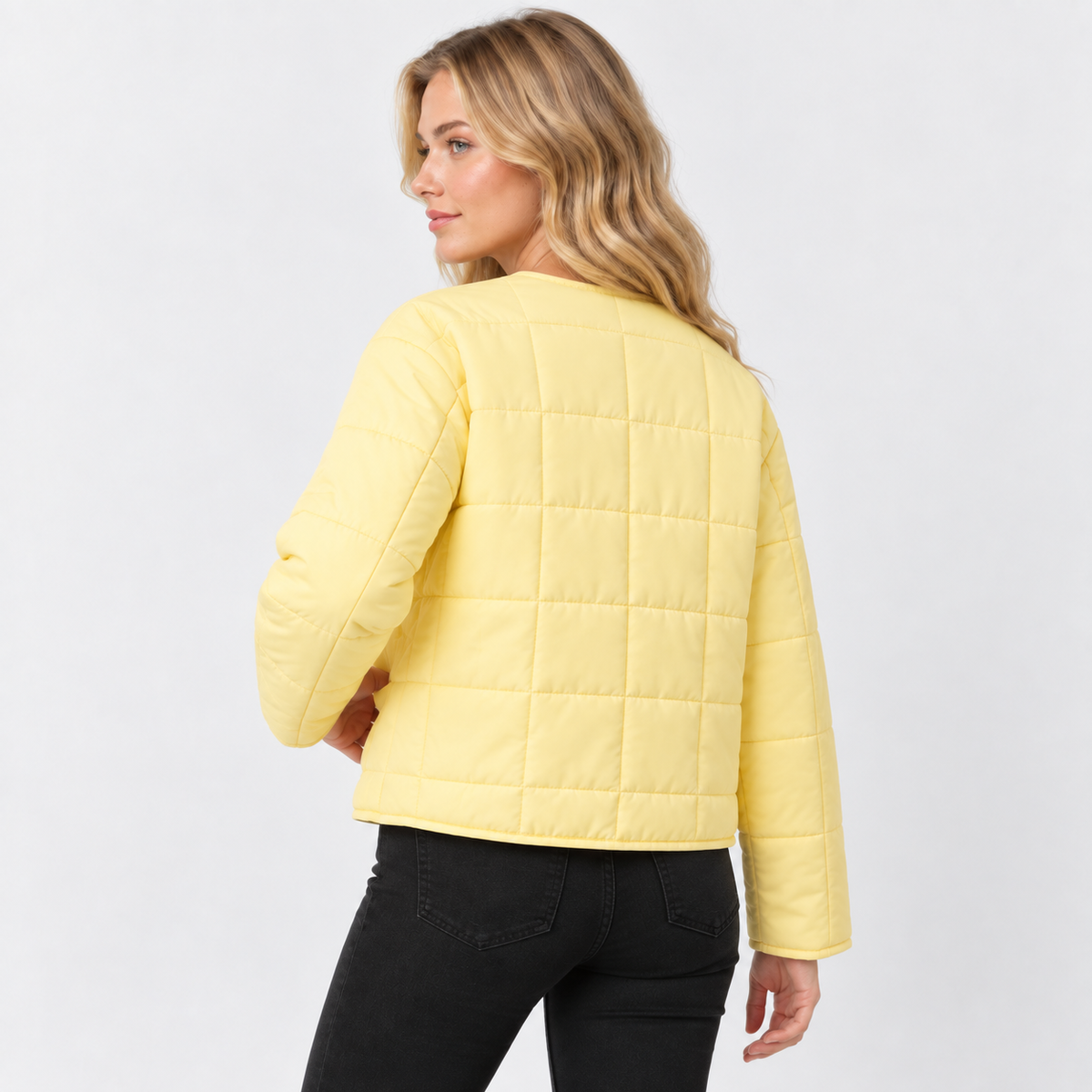 NAJAS | Women’s Warm Quilted Jacket Cotton Padded Fall Winter Coat