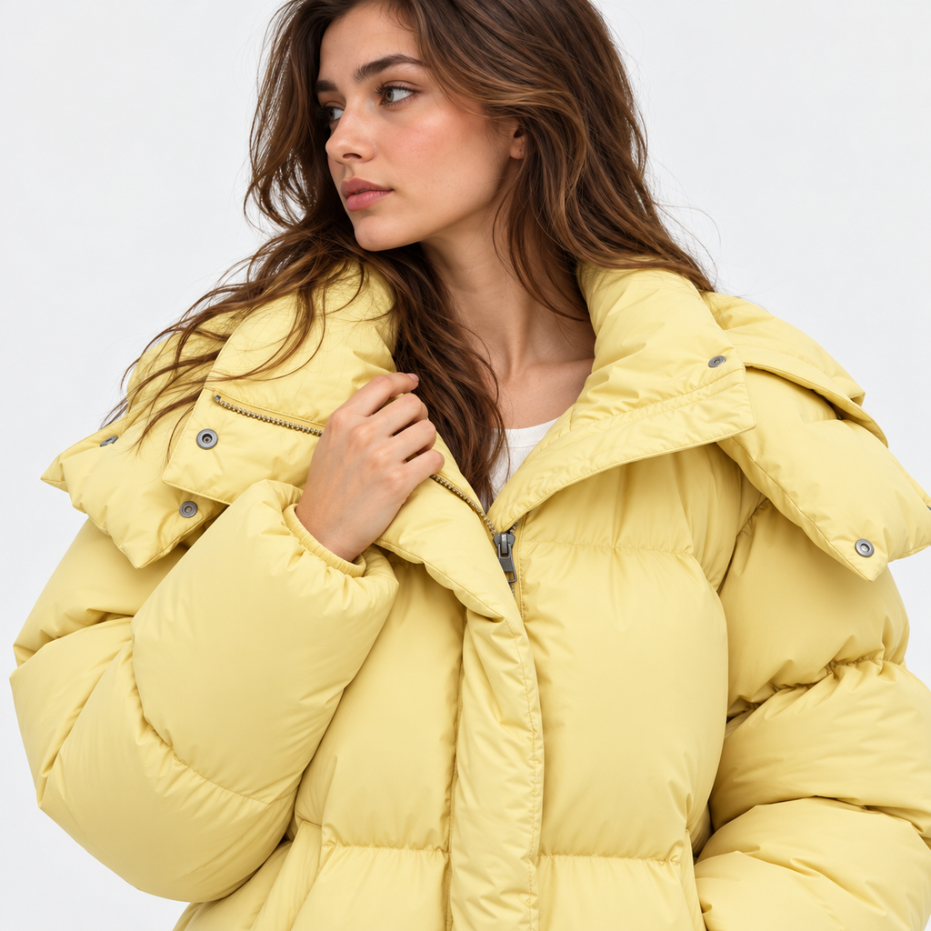 NAJAS | Women's Warm Hooded Puffer Jacket for Cold Weather