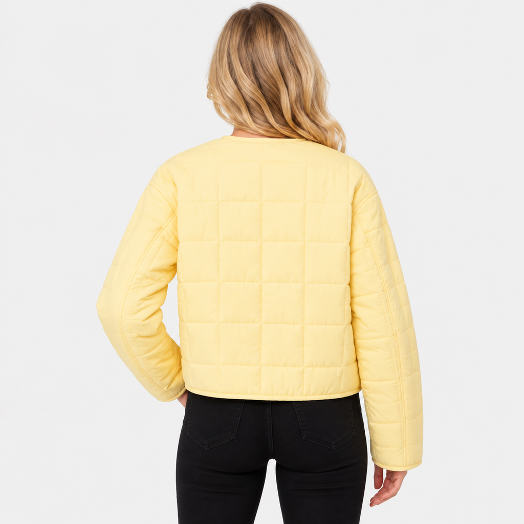 NAJAS | Women’s Warm Quilted Jacket Cotton Padded Fall Winter Coat